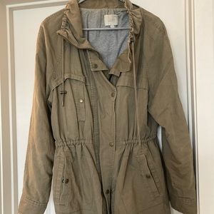 Loft jacket with hood. Good condition.